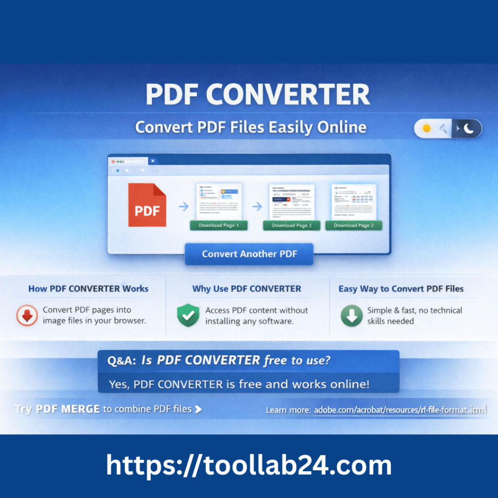 PDF CONVERTER – Convert PDF