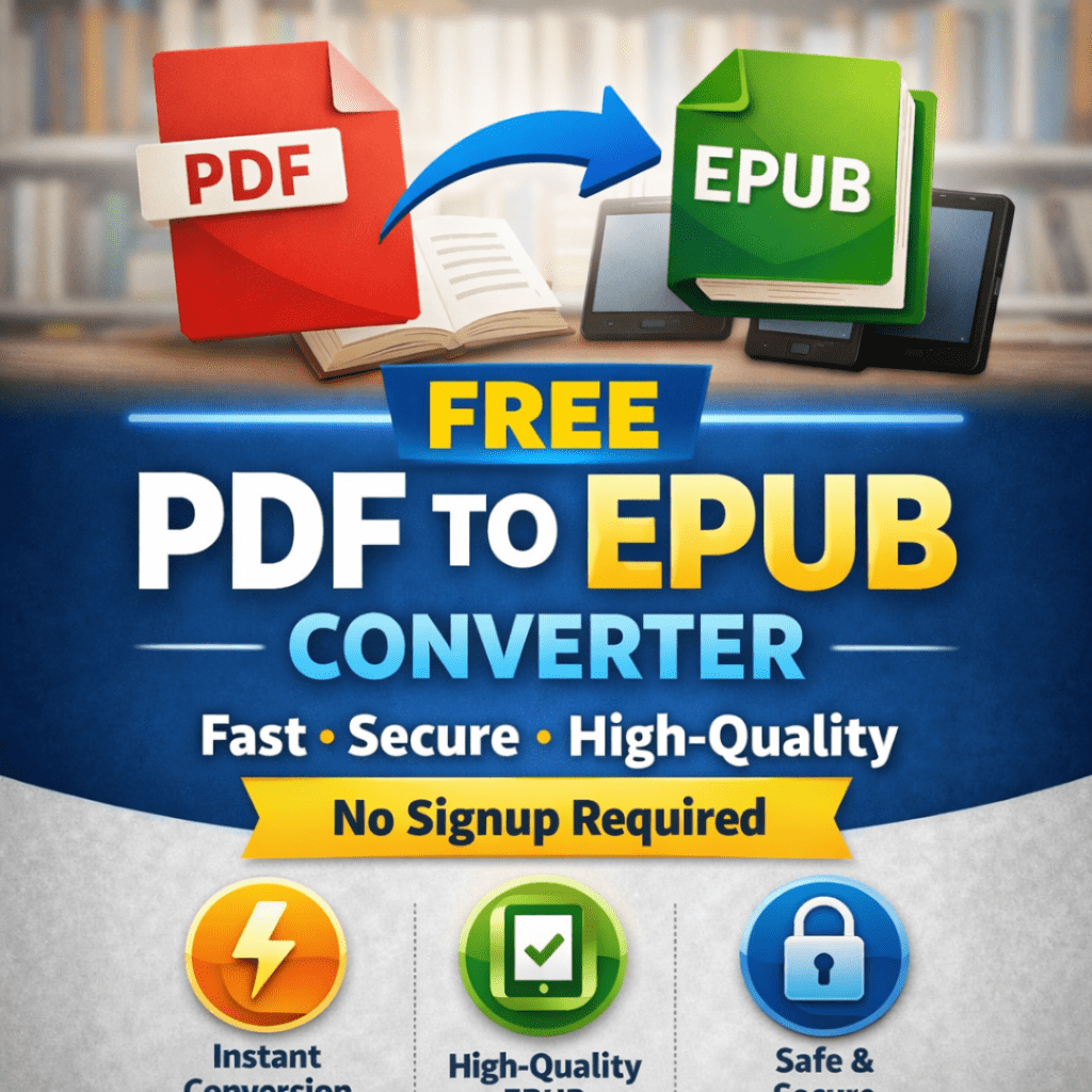 Free PDF to EPUB Converter Online by Toollab24