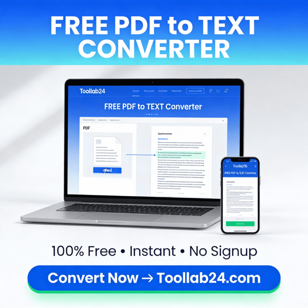 Free PDF to Text Converter Online