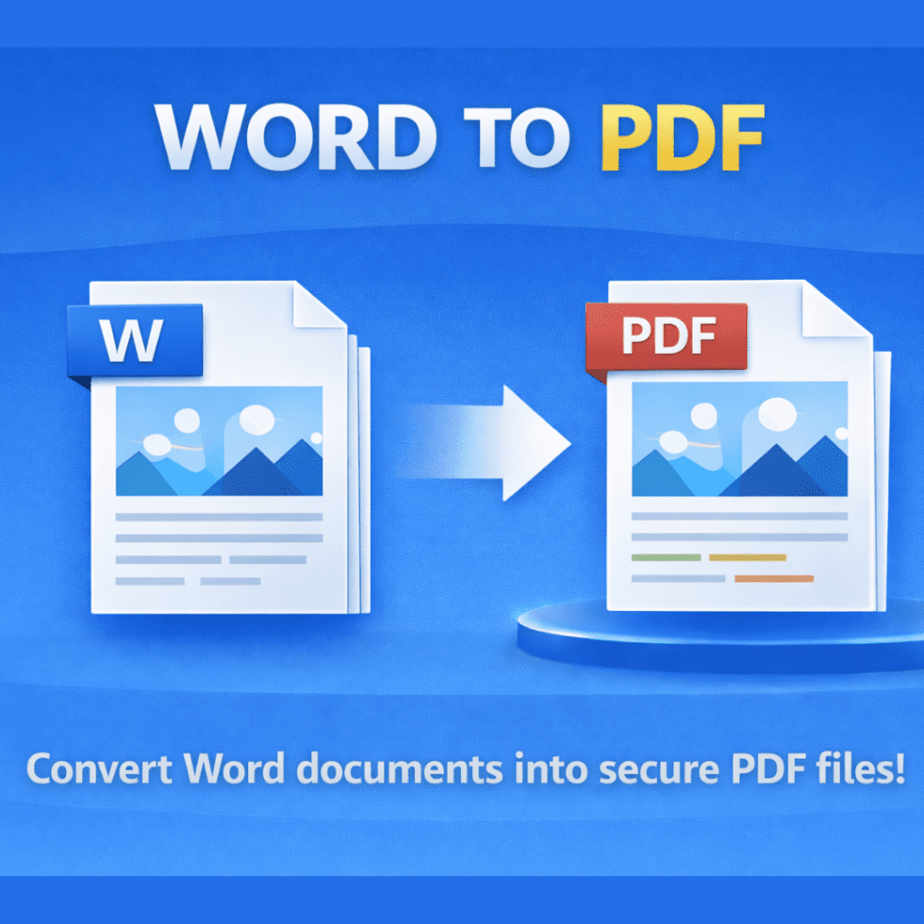 WORD TO PDF – Convert Word Documents into Secure PDF Files