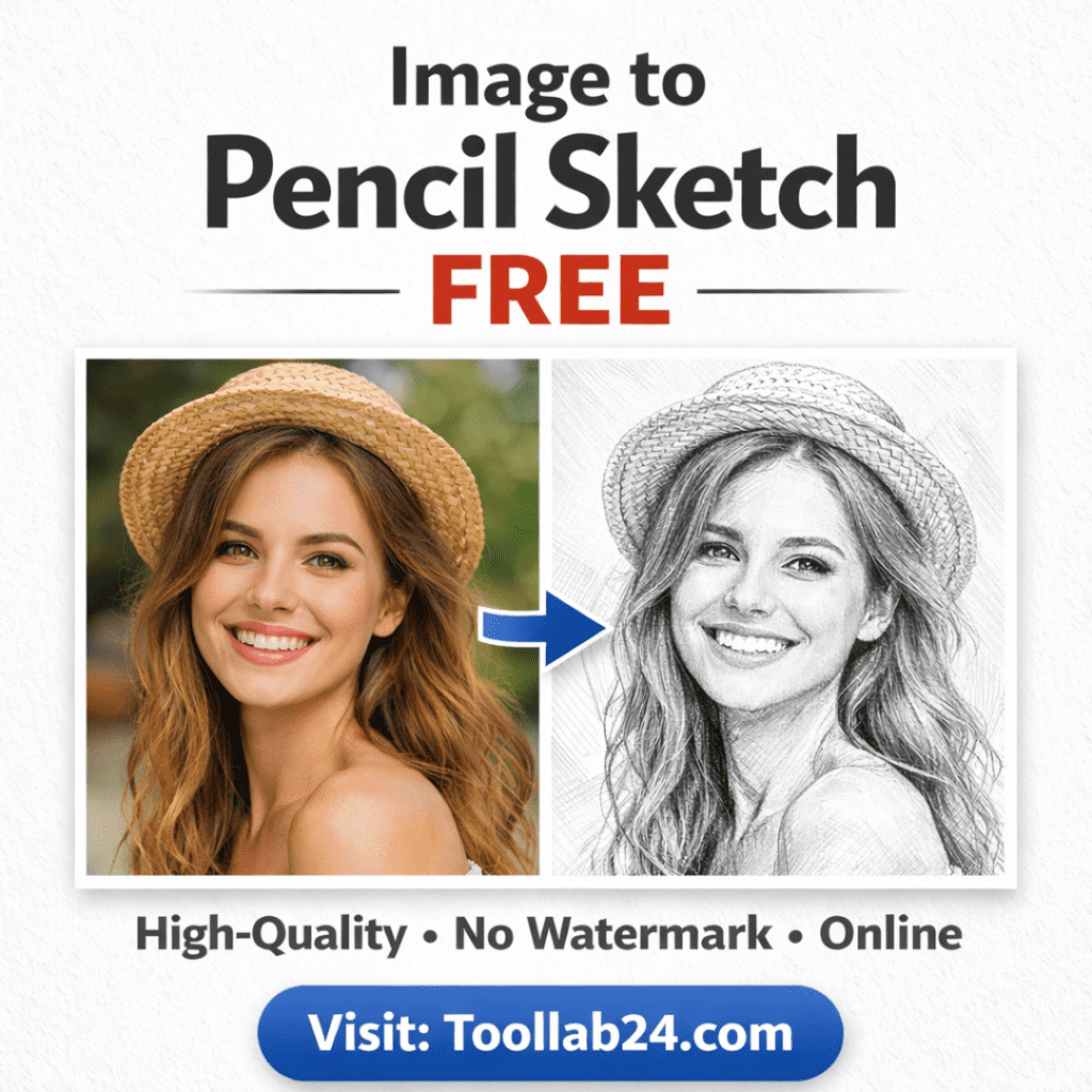 Free Image to Pencil Sketch Converter Online