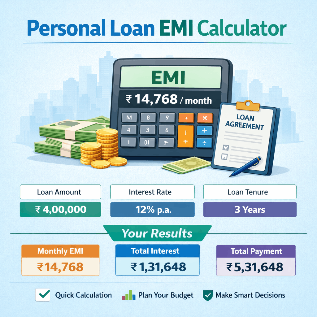 Personal Loan EMI Calculator